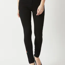 Mast & Harbour Women Slim Fit High-Rise Stretchable Jeans-picture-32