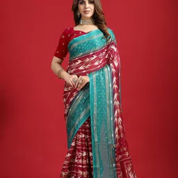 NIRMAL CREATION Women Woven Design Saree-picture-11