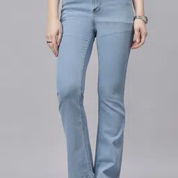 ZUYA Women Bootcut High-Rise Stretchable Jeans-picture-0