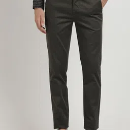 Turtle Men Printed Relaxed Tapered Fit Chinos Trousers-image-82