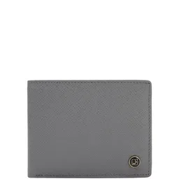 Da Milano Men Textured Leather Three Fold Wallet-51