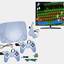 COUNTACH Classic Trendy Tv Video Game 8 Bit Classic, cls-741 In-Build Game 1 Extra Chip NA GB with Contra, Super Mario Bros, F1 Race, Duck Hunt image 2