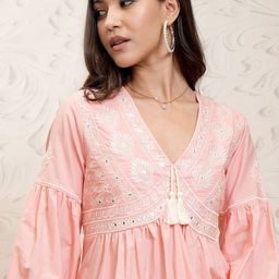 Vishudh Embroidered Top-image-37