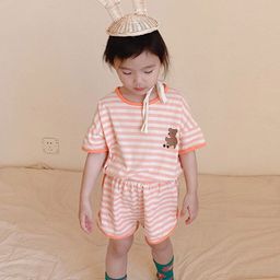 LULU & SKY Girls Striped Night suit-image-22