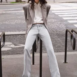 H&M Flared Low Jeans-image-41