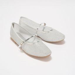 Forever Glam by Pantaloons Women Textured Party Fashion Flats-image-36