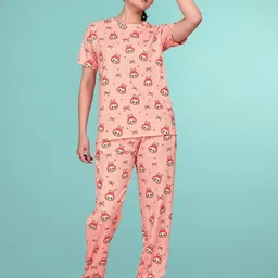 SAKARMAA Women Printed Top & Trousers-picture-13