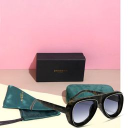 ZAADRAN Unisex Aviator Sunglasses with Polarised and UV Protected Lens-20