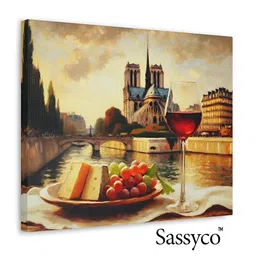 Sassyco Multicoloured Single Piece Canvas Other Wall Paintings-picture-7