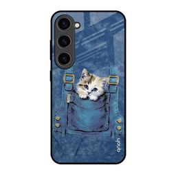 QRIOH Quirky Printed Samsung Galaxy S23 Back Case Mobile Accessories-52