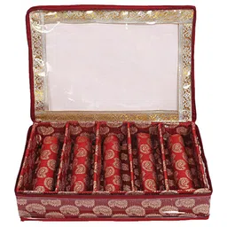 Kuber Industries Red Set of 2 Regular Multi-Utility Organisers image 3