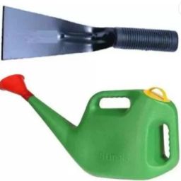 5 LTR WATER CAN FOR GARDENING , 1" Khurpi ,3 inch Garden Tool Kit-image-39