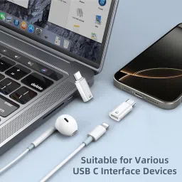 Verilux USB Type C, Lightning OTG Adapter image 5