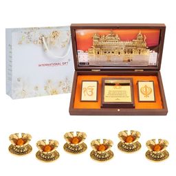 INTERNATIONAL GIFT Gold-Toned Religious Idol Showpiece-68