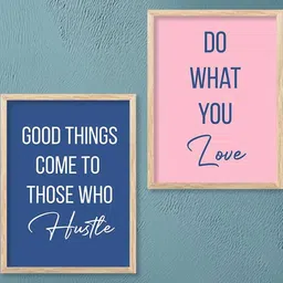 Motivational Wall Art With Frame Home Decor Wall Painting For Living Room Office Bedroom-image-73