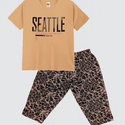 Tee Weavers Boys Printed Night suit-image-83
