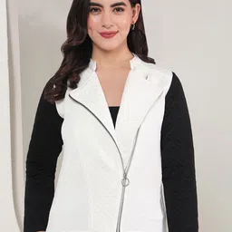 TANDUL Women Colourblocked Lightweight Tailored Jacket-picture-23