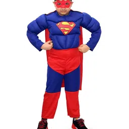 Kaku Fancy dresses Boys Superhero Printed Top & Trousers Clothing Set-34