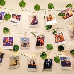 Special You Green & White 2 Pieces LED String Light & Artificial Green Vines Festive Decor-28