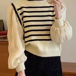 StyleCast Women Striped Pullover-picture-36