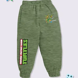 YK X Minute Mirth Boys Ninja Turtles Printed Joggers-image-99