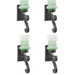 Somil Premium Designer Glass Wall / Night Lamp Elegant & Stylish Dcor Accent for Modern Interiors, color- Green, White, Size:- 17 X 22 X 27 CM-image-83