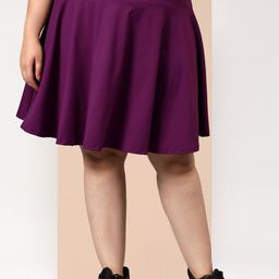 BAESD Flared Above Knee Skirt-image-82