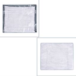 Kuber Industries Grey Pack of 3 Bow-Jute Printed Top Window Multi-Utility Organisers image 2