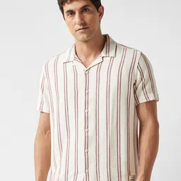 Louis Philippe Jeans Men Slim Fit Opaque Striped Casual Shirt-image-76