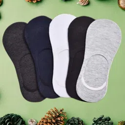 MJE Pack Of 5 Shoe Liners Socks-image-64