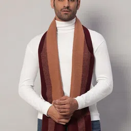 HANDICRAFT PALACE Men Striped Mufflers-image-15