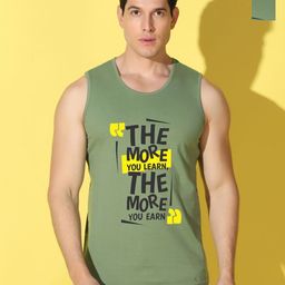 WOOSTRO Men Typography 2 Printed Raw Edge Slim Fit T-shirt-picture-8