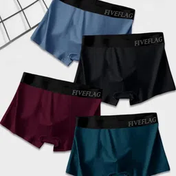FiveFlag Pack of 4 Multicoloured Modal Trunks-image-62