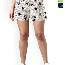 Tee Weavers Girls Printed Shorts-45