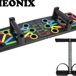 Fitness Combo Of Push Up Board With Single Spring Tummy Trimmer Fitness Accessory Kit Kit-image-72