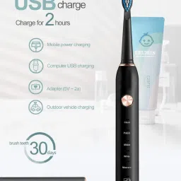 AKR Sonicare Electric Toothbrush for Adults, Smart Cleaning and Whitening Electric Toothbrush-image-3