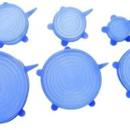 ® Silicone Stretch Lids Bowls Covers Reusable Rubber for Food StayFresh Savers Stretchy Wrap Lid fit Universal Container Bowl Cup 2.6 inch, 3.8 inch, 4.5 inch, 5.7 inch, 6.5 inch, 8.3 inch Lid Set-picture-5