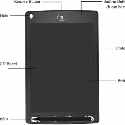 mid light Magic LCD 8.5" E-WriterPad Tablet Drawing Board E- Slate Paperless M217 image 5