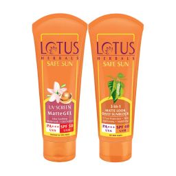 Lotus Herbals Safe Sun Sunscreen Combo (SPF 40 & SPF 50)-picture-18