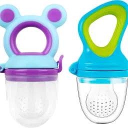 Baby Fresh Fruit Food Feeder Nibbler Pacifier |Training Massaging Toy Teether and Feeder-21