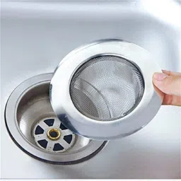 Kitchen Sink Stainless Steel Push Down Strainer-image-29