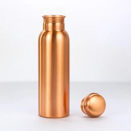 Copper Bottle | Copper Bottle 1 Litre | Rust & Leak Proof | 100% Pure Copper 1000 ml Bottle-image-78
