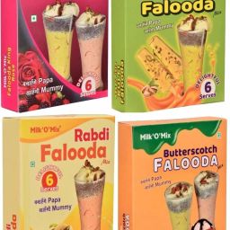 Milkshake Powder Combo King Rose/ Kulfi/Rabdi / Butterscotch Milk Products for Childrens and Adults-image-32