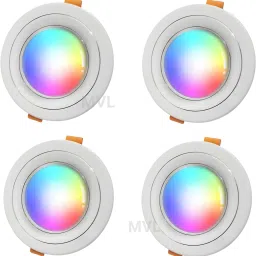 9 Watt Decorative 7 in 1 LED Round Ceiling Light Ceiling Light Ceiling Lamp-19