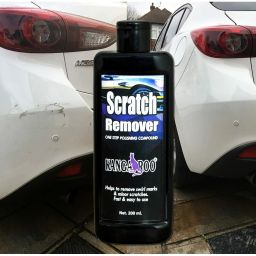 kangaroo Car Shampoo, Car Polish, Dashboard Polish, Scratch Remover, 3 Foam Applicator, 1 Towel Combo image 5