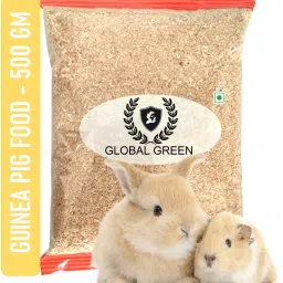 Guinea Pig Food (wheat bran) 500gm pack for all variety of guinea pig 0.5 kg Dry Adult, Senior, Young Guinea Pig Food-image-62