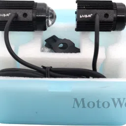 mannschaft motoworks LED Fog Lamp Unit for Royal Enfield, KTM, Bajaj, HM, TVS, Honda, Universal For Car image 5