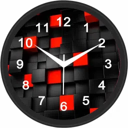 Analog 26 cm X 26 cm Wall Clock-14