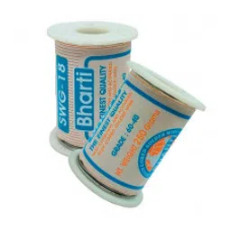 Bharti 250gm 18 Gauge 60/40 Grade Non Corrosive Flux Cored Solder Wire-image-77