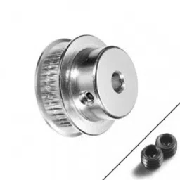 Aluminum GT2 Timing Pulley For 7mm Belt 38 Tooth 5mm Bore-19